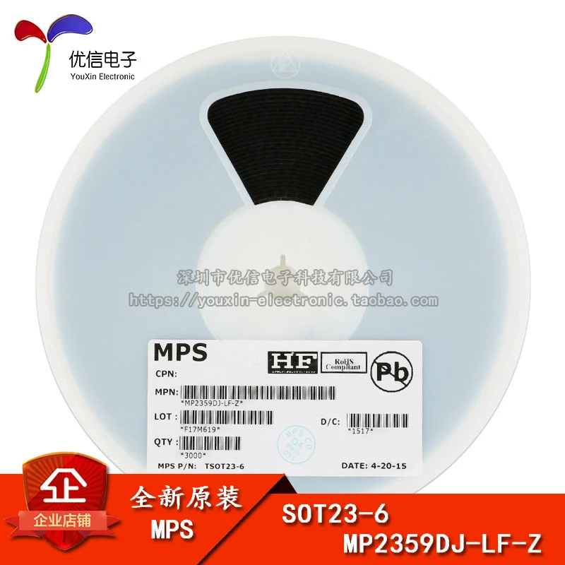 5 шт. SOT23-6 MP2359DJ-LF-Z DC-DC 1.2A 24V 1,4 МГц