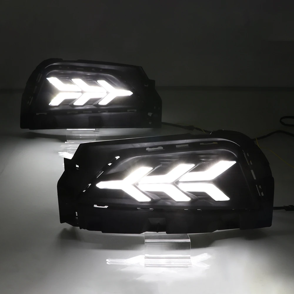 3 цвета СВЕТОДИОДНЫЙ дневной светильник DRL для VW Polo+ дневной ходовой светильник 3Y с динамическим поворотом+ синий режим
