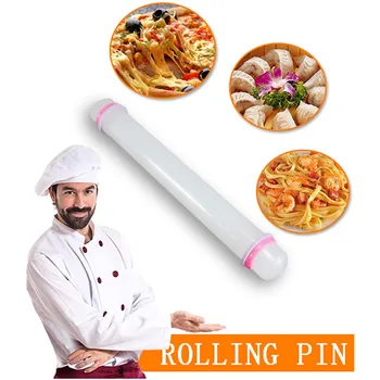 

Non-stick Fondant Roller Silicone Rolling Pin Cake Pastry Cooking Baking Household Kitchen Baking Cooking Tools wałek do ciasta