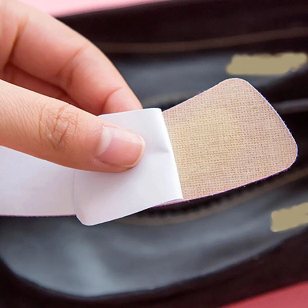 Shoes Insoles Anti Slip Sticky Fabric Cushion Pads Feet Care Tools Protector For Back Heels Rubbing Heel Shoes Insoles Insert