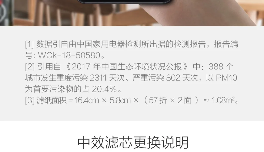 Xiaomi Mijia фильтр для MJXFJ-300-G1 фильтр Система свежего воздуха встраиваемый фильтр элемент фильтра средней эффективности