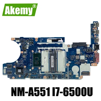 

Laptop motherboard For Lenovo IdearPad E460 Core I7-6500U Mainboard BE460 NM-A551 00UP260 SR2EZ CPU 216-0864018