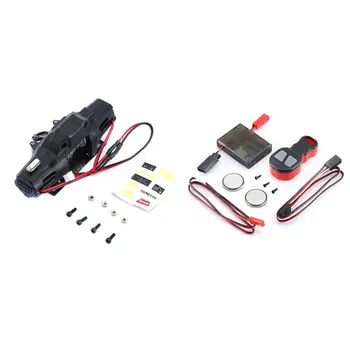 

Automatic Double Motor Simulated Winch + Wireless Remote Controller Receiver For 1/10 RC Crawler Car Axial SCX10 TRAXXAS D90 Car