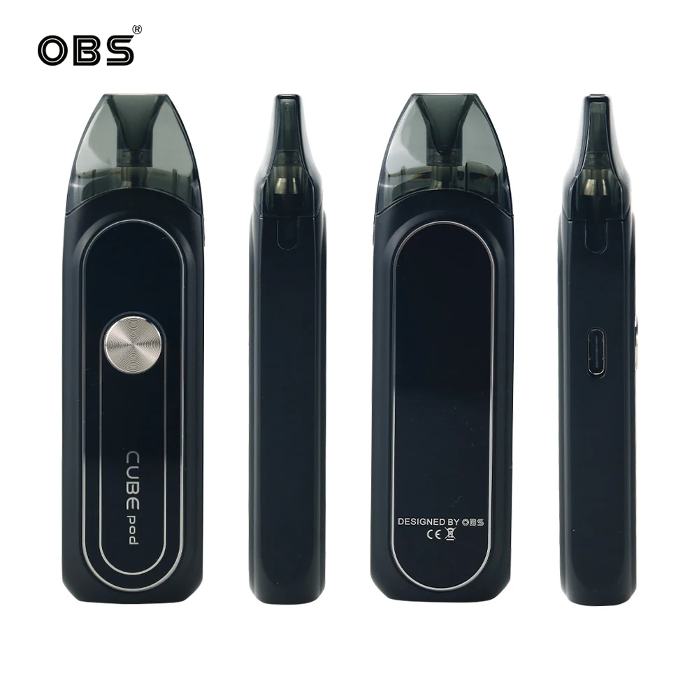 Комплект OBS Cube vape Pod 850 мАч батарея 4 мл Форсунка картриджа электронная сигарета многоразовая защита испаритель vs vinci x