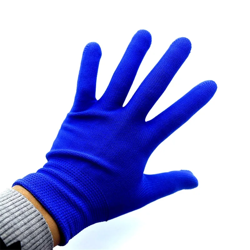 Один дюжина нейлоновые перчатки с украшением из бисера 12 пар Нескользящие дышащие износостойкие пыленепроницаемые перчатки для работы