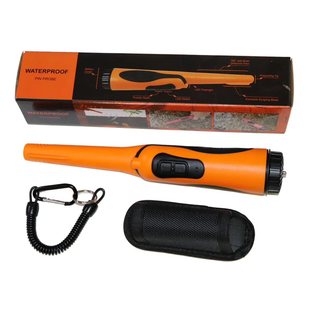 Orange RZX-520 Подводный металлодетектор контактный зонд высокая производительность ручной детектор золота - Цвет: Orange RZX-520