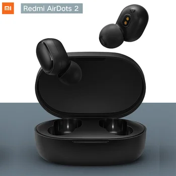 

Original Xiaomi Redmi AirDots 2 Wireless Bluetooth 5.0 Charging Earphone stereo bass Earphones TWS Earbuds For Smart Link AI Ear