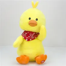 Canard en peluche électrique avec télécommande, jouet amusant, danse et chant, musique, animal de compagnie, cadeau d'anniversaire, noël