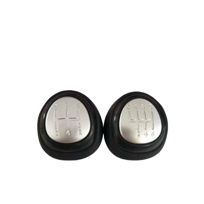 

5 / 6 Speed Car Shift Gear Knob Covered Real Leather For SAAB 9-3 2003 2004 2005 2006 2007 2008 - 2012