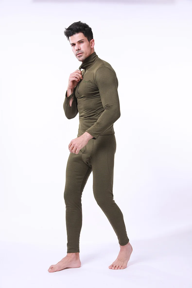 Winter Top Quality New Thermal Underwear Sets Men Compression Fleece Sweat Quick Drying Thermo Underwear Male Clothing long johns for men