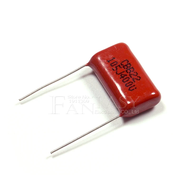 10 шт. 400V105 1 мкФ шаг 20 мм 400V 105 1000NF CBB полипропиленовый пленочный конденсатор (art.: 79f8a4ad6) - 79f8a4ad6