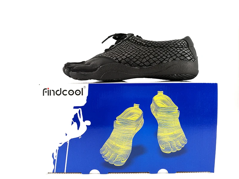 Findcool Five 5 Fingers кроссовки мужские кроссовки беговые кроссовки на открытом воздухе 5-toed 5-обувь с изображением пальцев Паркур Приключения
