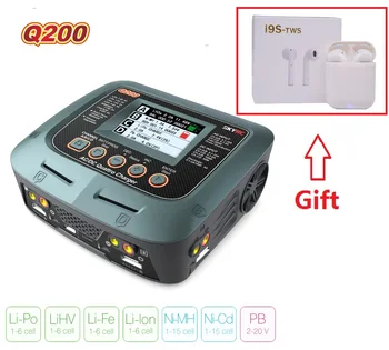 

SKYRC Q200 intelligent Charger/Discharger AC/DC Drone Balance Charger for Lipo/LiHV/Lithium-iron/Ion/NiMH/NiCD/Lead-acid battery