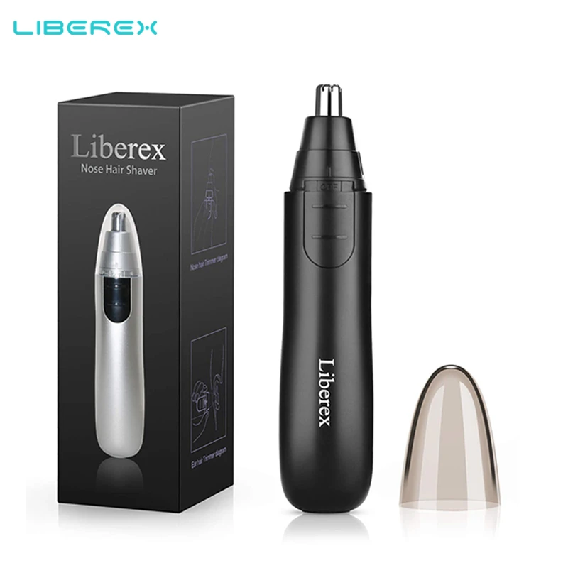Liberex Electric Nose Hair Trimmer Portable Ear Hair Removal Painless Nose Hair  Clipper With Led Light For Men And Women - Nose & Ear Trimmer - AliExpress