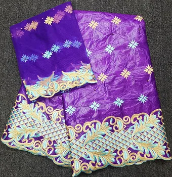 

bazin riche getzner 2019 nigerian lace fabrics bazin riche fabric 2+5yards african lace fabric african french lace fabric HL-A26