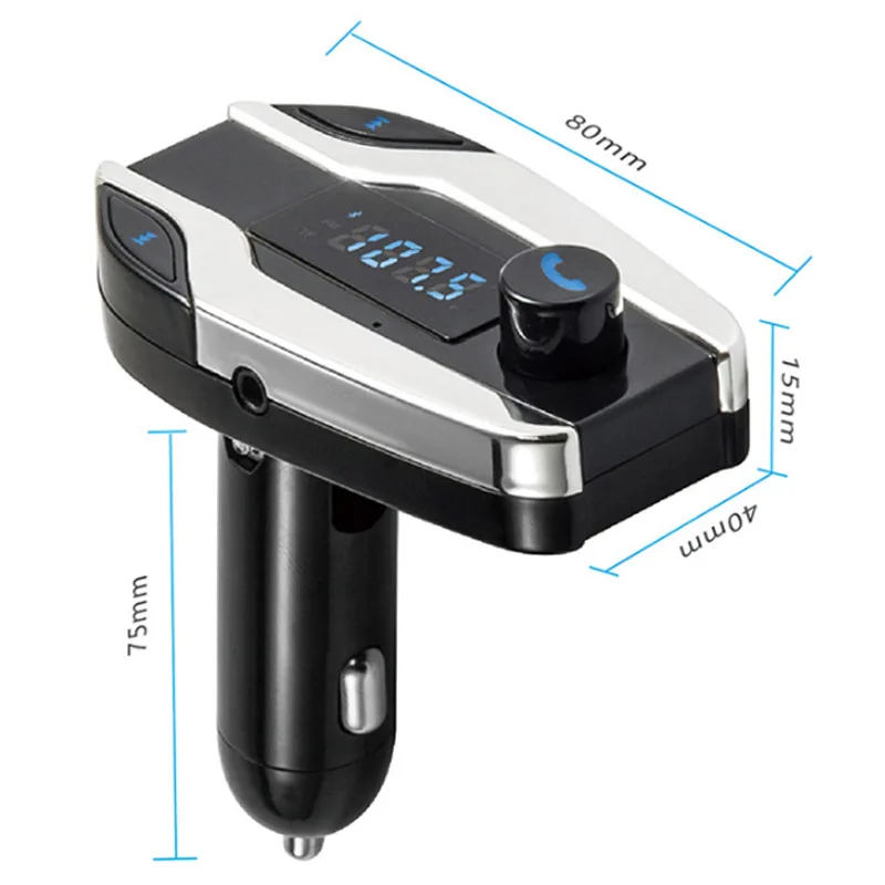 Беспроводной MP3 плеер Coummunication fm-передатчик Handsfree USB для телефона VDX99