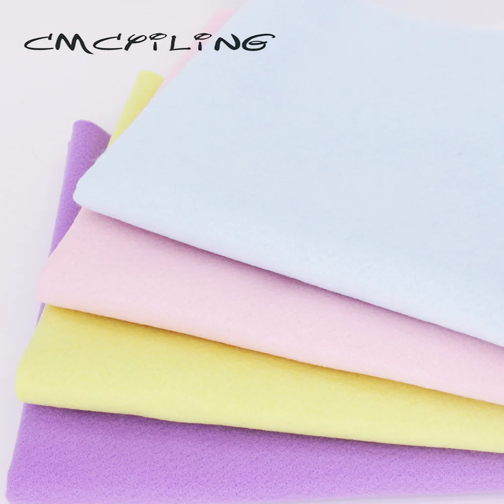 CMCYILING 4 шт./лот 45*55 см мягкая войлочная ткань для детского - Цена: 721,67 руб. / набор