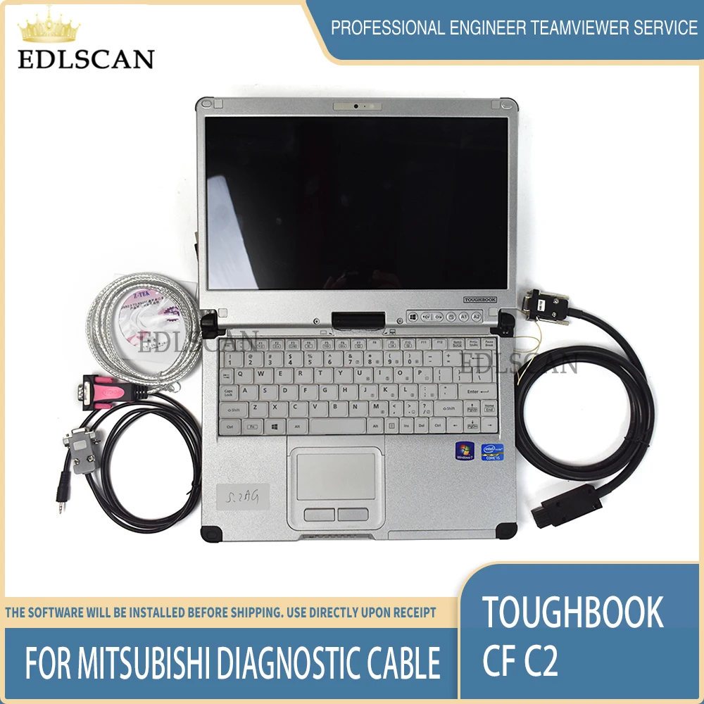 

Auto Forklift Diagnostic scanner Cable 16A68-00500 for MITSUBISHI lift diagnostic tool Toughbook CF-19 CF-C2
