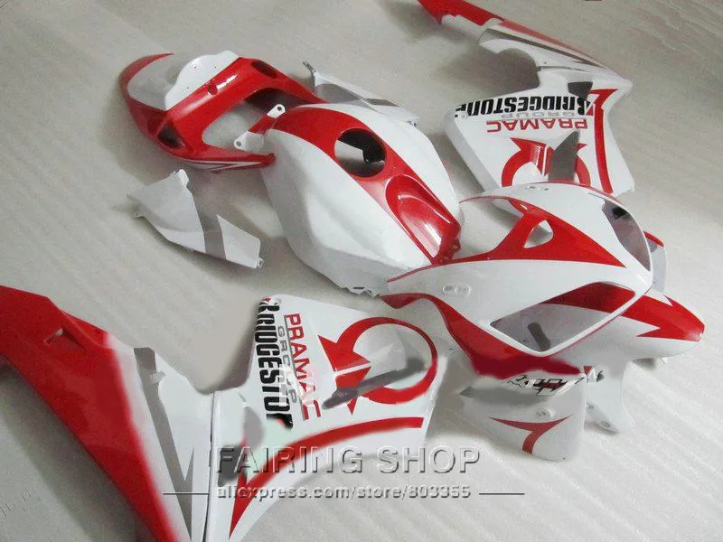 Для Honda наборы, CBR600 RR Обтекатели 2005 2006(красный белый) cbr 600rr 05-06 обтекатель комплект EMS бесплатно SF61