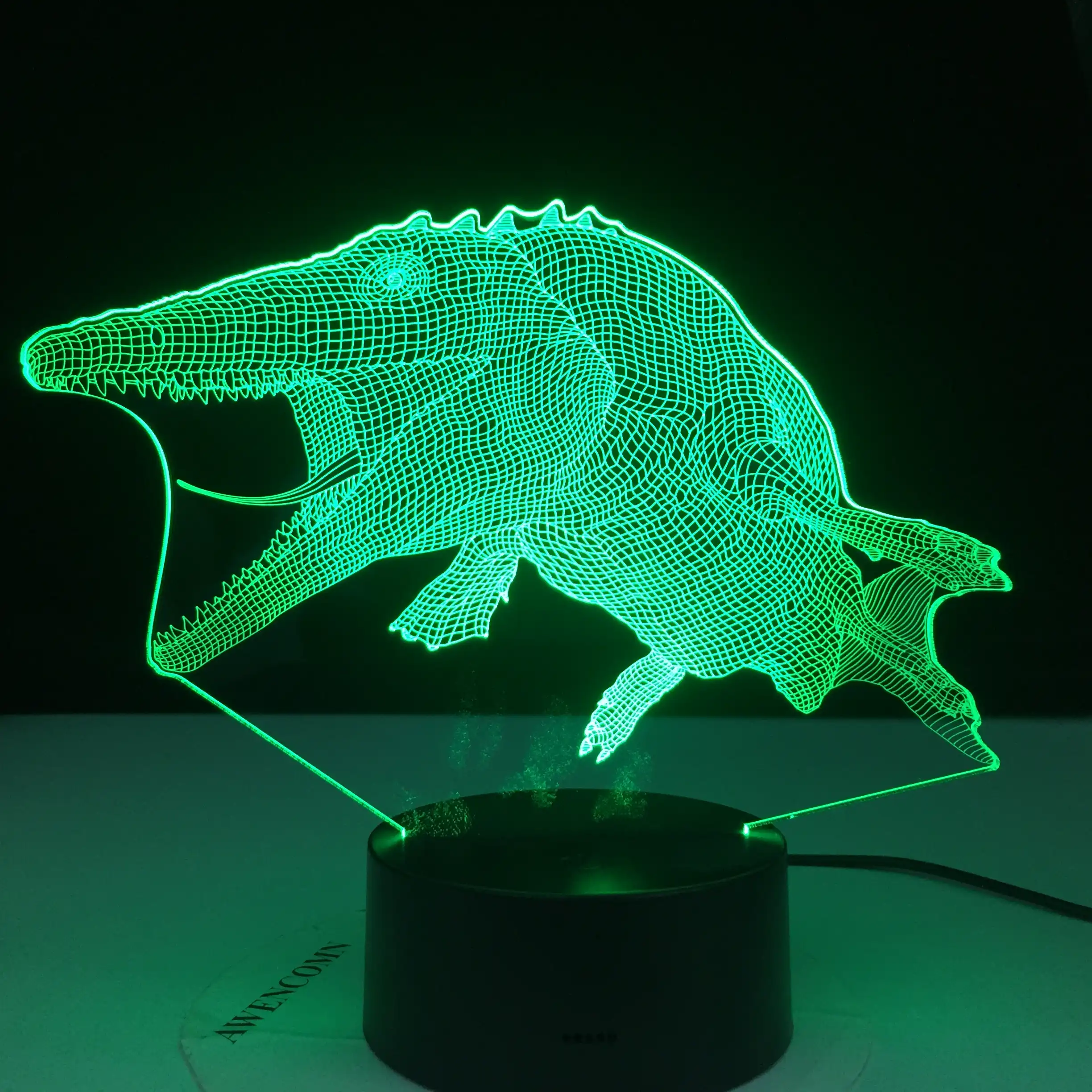 3d night light dinosaur
