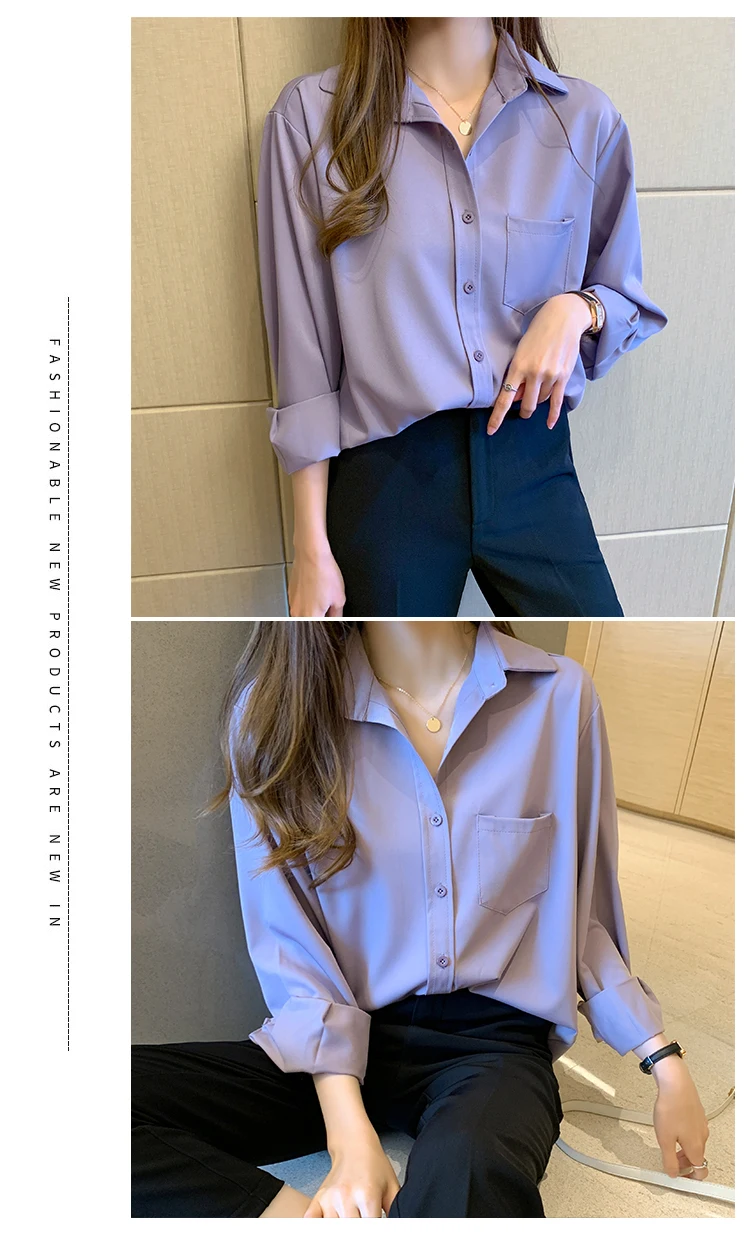 solto blusa feminina estilo coreano manga longa