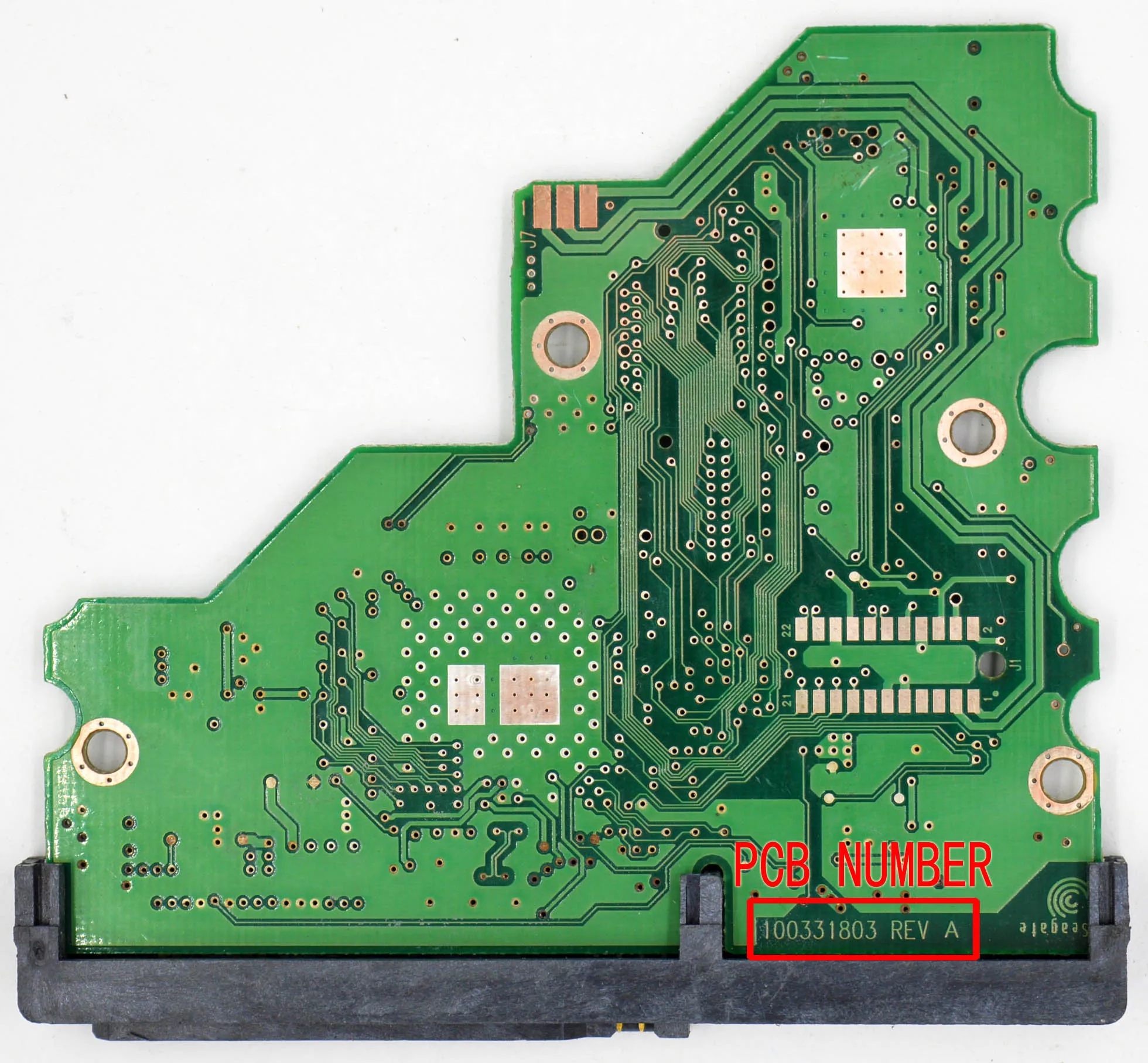 Печатная плата жесткого диска Seagate для настольного ПК, номер 100331803 REV A  100331803 REV B , ST340014AS (art.: 3a39cf96c4e) - 3a39cf96c4e