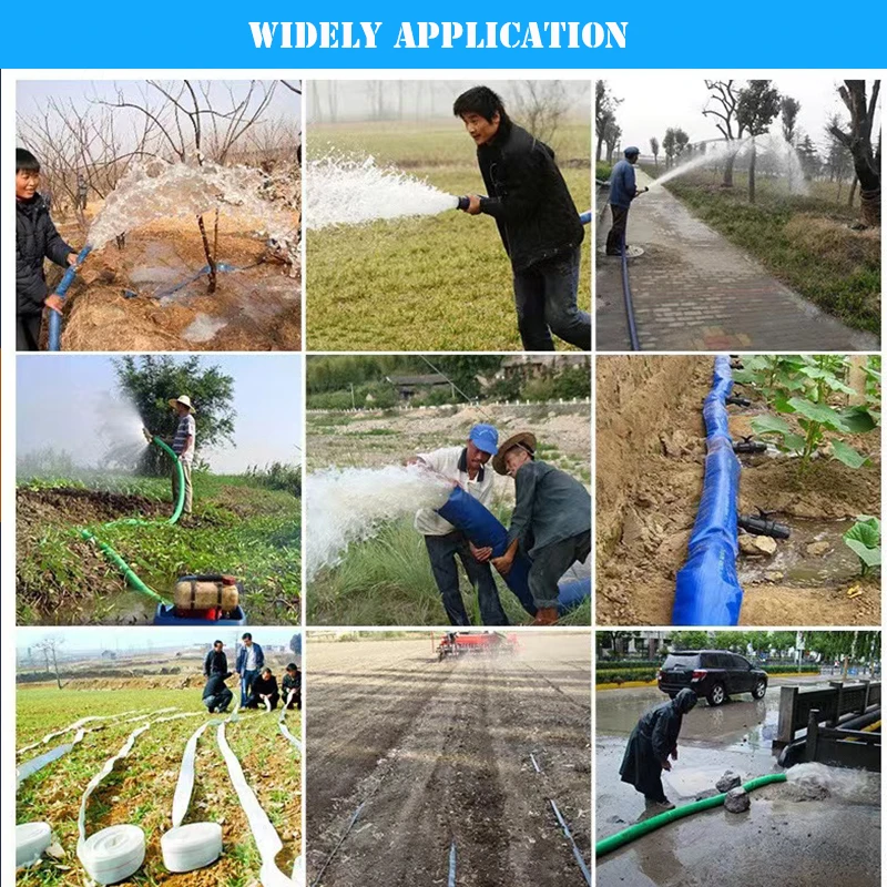 Aluminum Quick Coupling for Water Pipes - Hose Connector with Clamp for Agricultural Irrigation