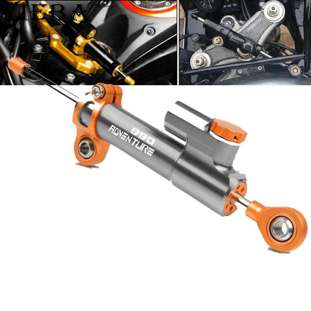 

990 AdventuRe 2009 Motorcycle Damper Steering Stabilize Safety Control Bracket Mount kit Motorbike For KTM 990 AdventuRe 2009