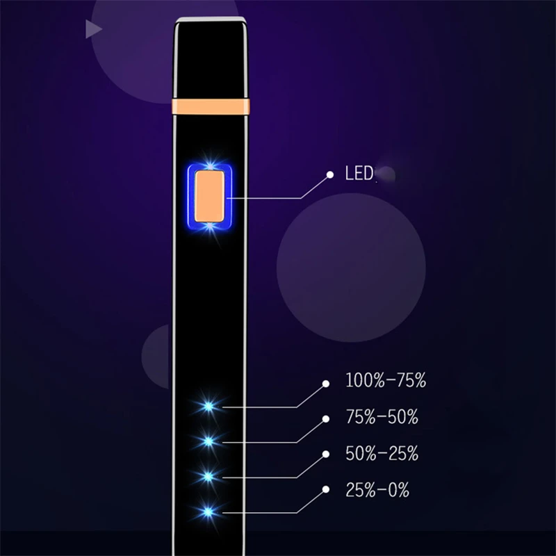 Индивидуальная креативная ветрозащитная usb зарядка сенсорная Индукционная двойная дуга зажигалки импульсная плазменная Зажигалка гаджеты для мужчин