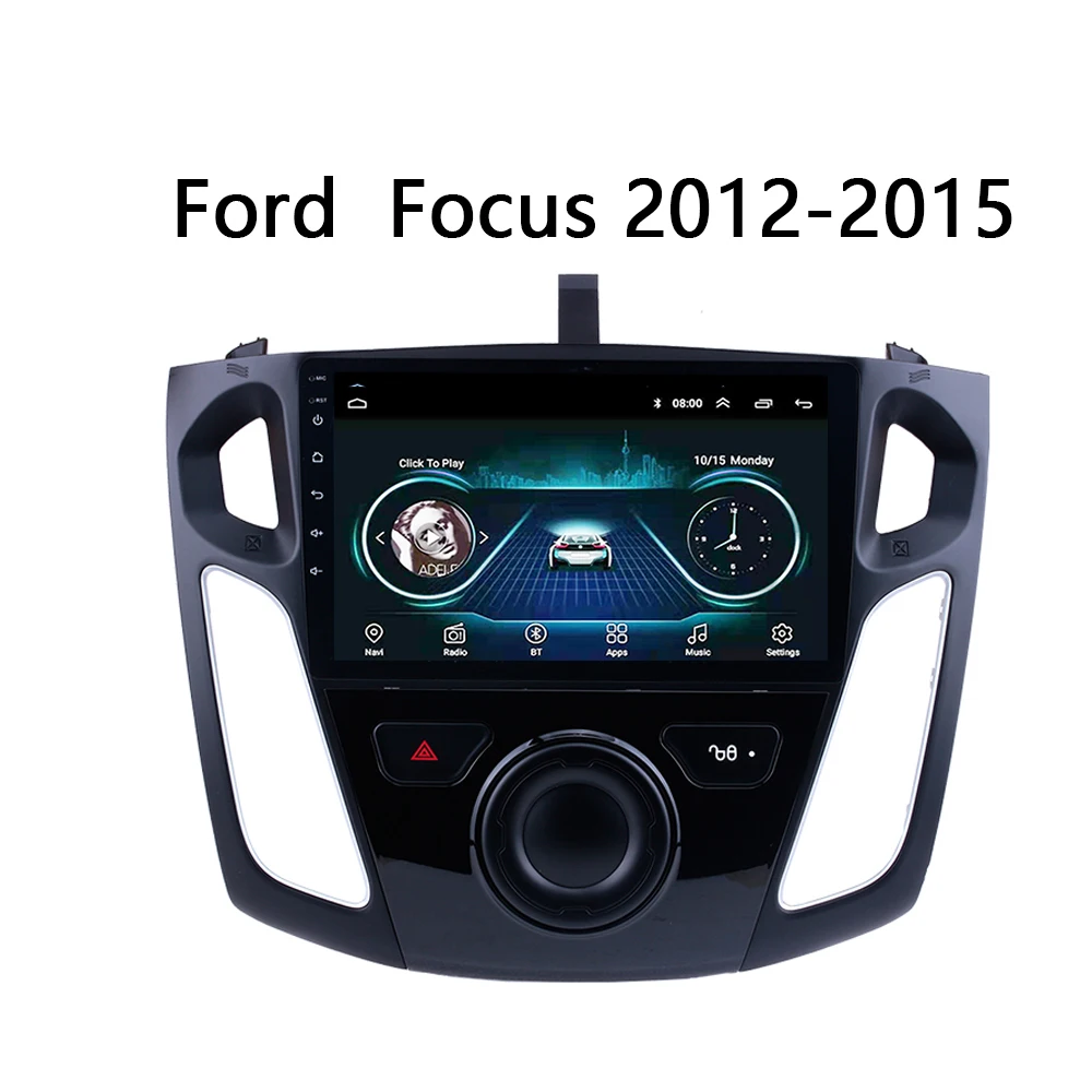 Автомобильное радио для ford focus 2012 2013 2014 2015 Android 8 1 мультимедийный плеер аудио