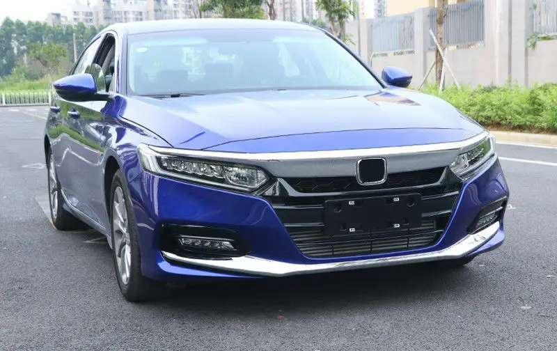 Для Honda Accord- ABS Хром передний бампер накладка покрышка для губ 3 шт