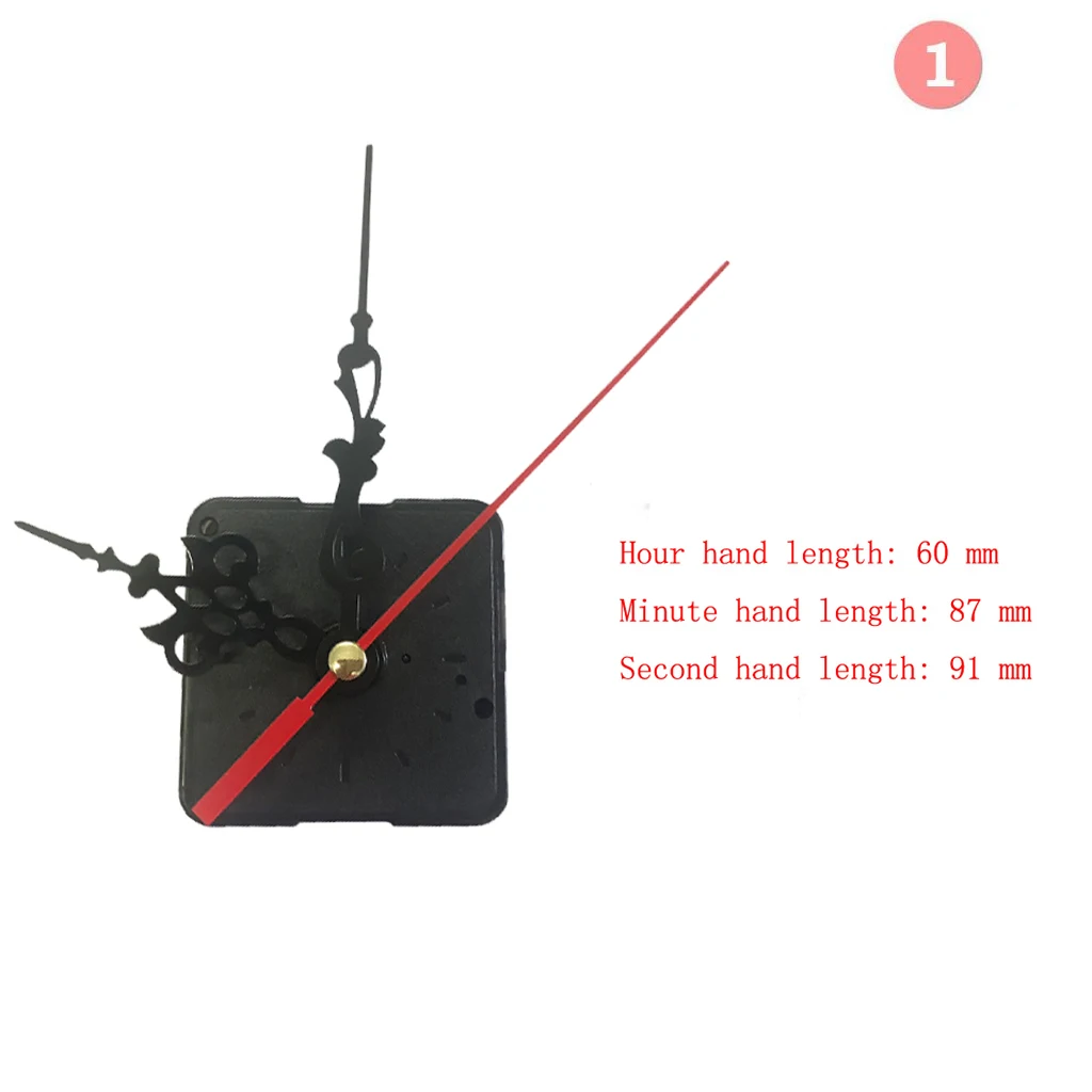 DIY Quartz Clock Movement Mechanism with Hands Needles for Wall Clock Repair Replacement Parts Kits Accessories 