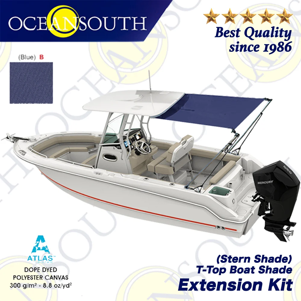 Oceansouth Ttop Boat Shade Stern Shade Extension Kit Stainless Still