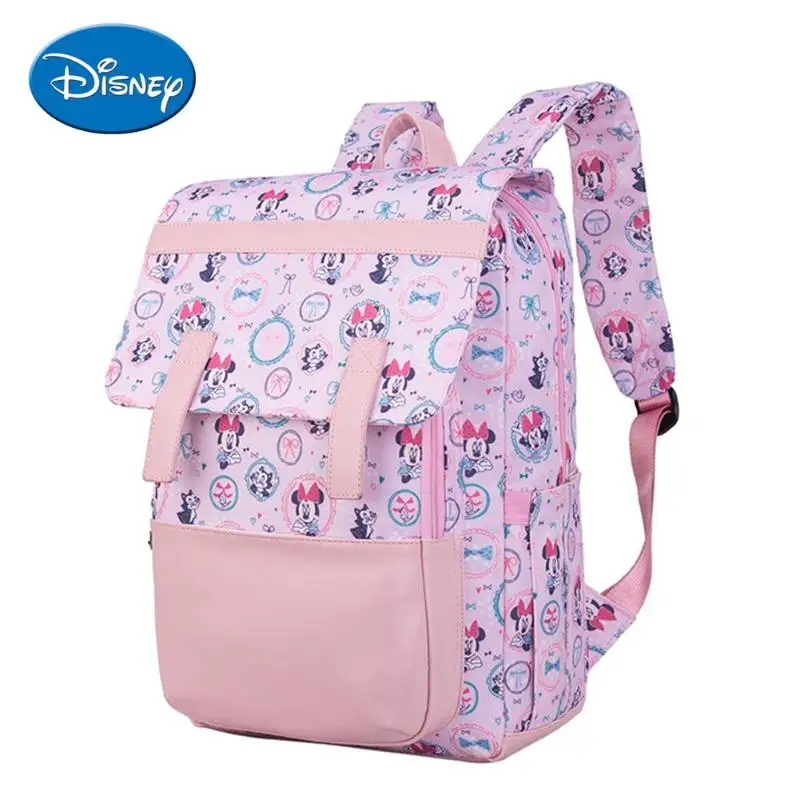 DISNEY модная сумка для подгузников большая емкость плечи Мумия сумка Многофункциональный Водонепроницаемый Путешествия шопинг рюкзак подгузник Органайзер