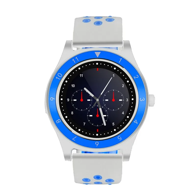 Красный Sport Smart Watch Bluetooth Wristband Fitness Track Bracelet Support SIM Card For SAMSUNG HUAWEI XIAOMI IPHONE - Цвет: Красный