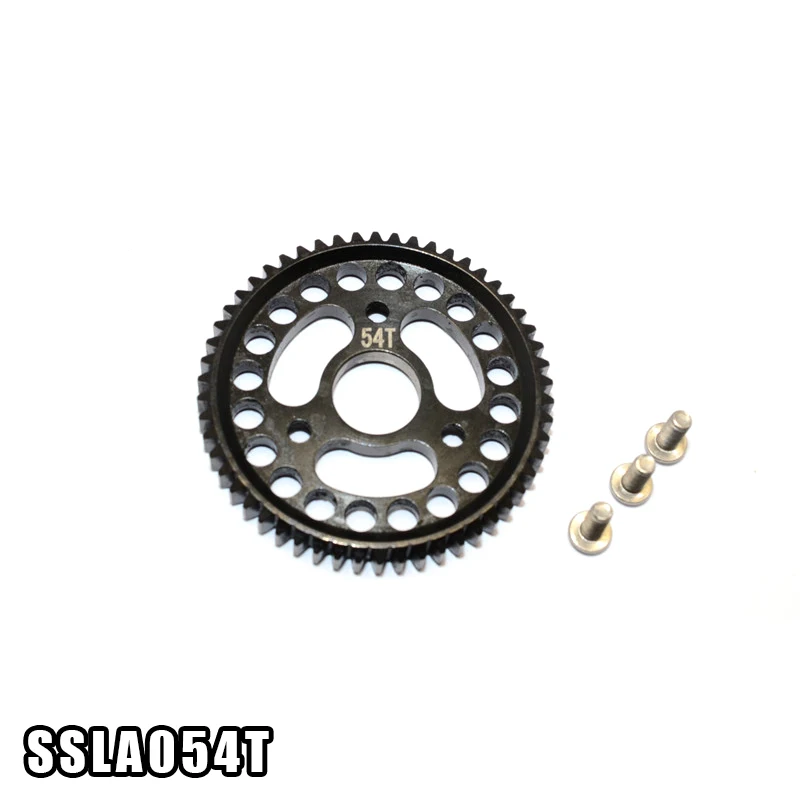 GPM 1/10 SLASH 4X4 Short-course Truck Refit Upgrade Accessories Metal Steel 54T Big Tooth Gear RC Car Parts