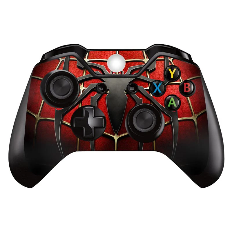 Spider Man Cartoon Stickers For Xbox Onectrl Skin Stickers For Xbox One Console And Controller Gamepad Controller Stickers