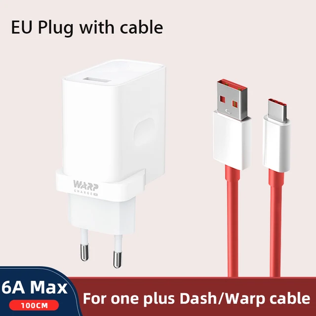 Original For Oneplus Nord N10 Warp Charge 30 Power Eu Adapter 30w Warp Charger Cable Dash Charge One Plus 8 Pro 7 7t 7pro 6t 6 5 Mobile Phone Chargers Aliexpress