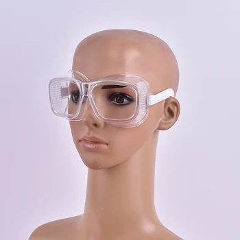 

1PC Transparent Eye Protection Safety Protective Breathable Safety Goggles