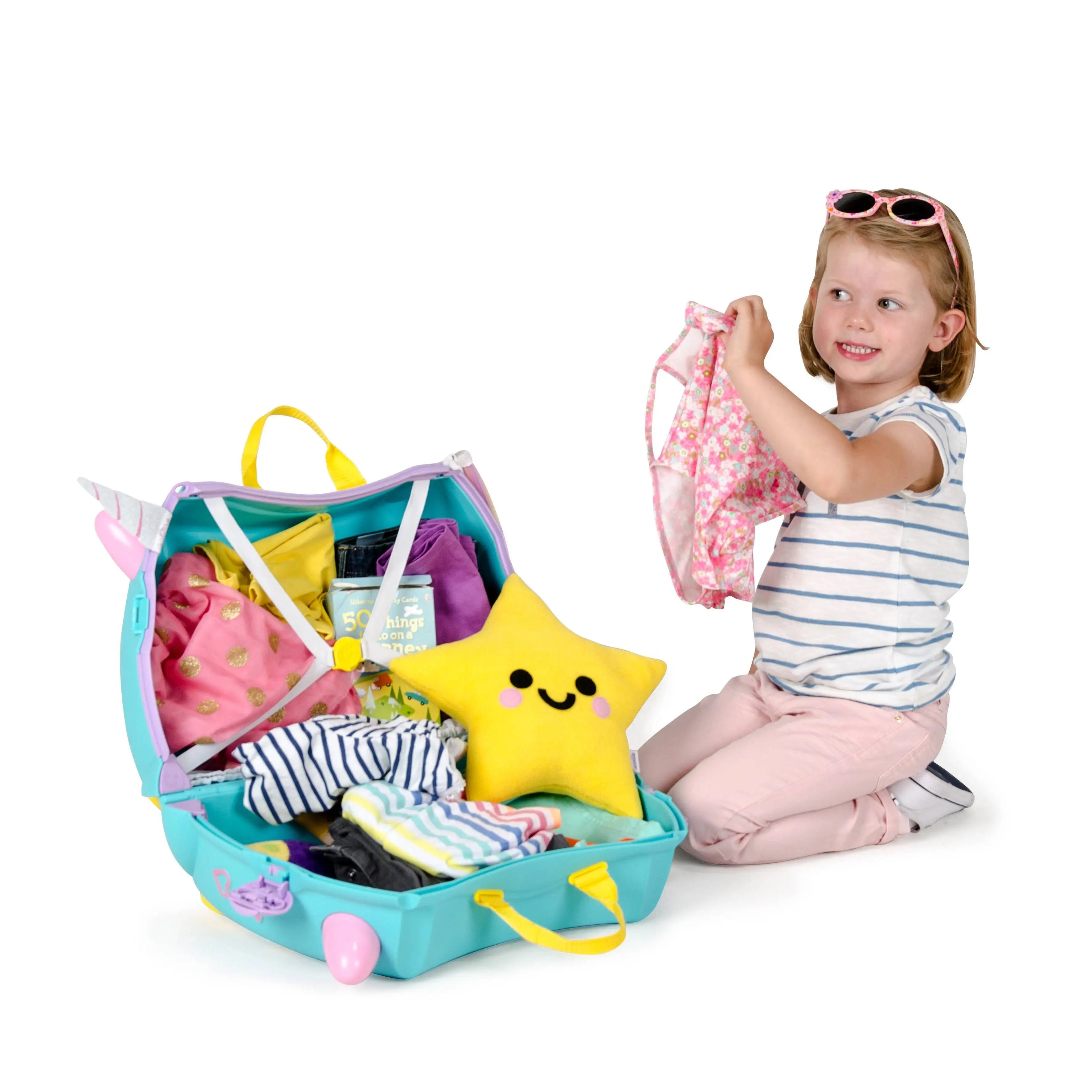 Trunki suitcase on wheels \