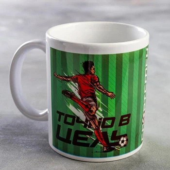 

Mug "exactly in the goal" footballer 5191386