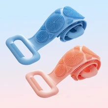 Brushes Bath-Belt Exfoliating-Back-Brush Wash-Skin Clean Magic Silicone New Household