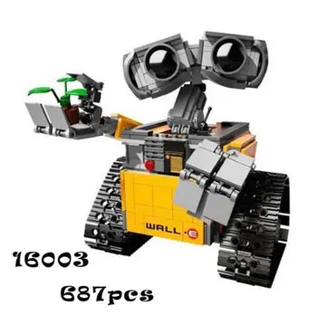 

Building Blocks Model 16003 Compatible With Lepining IDEA WALL E Figure Educational Toy For Children Gift For Boy Girl