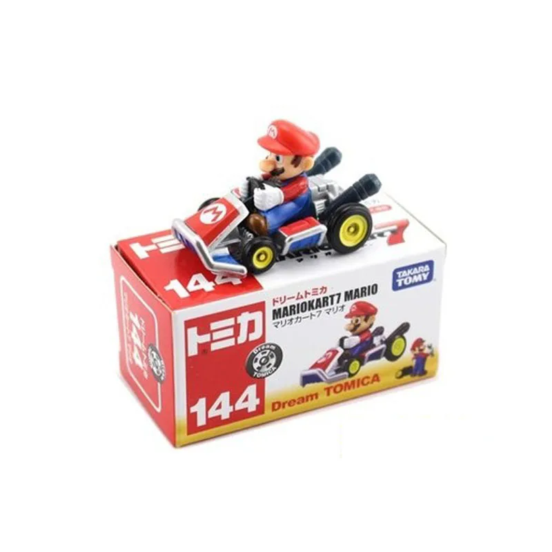 Оригинальная модель автомобиля из сплава TOMY, модель Пикачу Оптимус Прайм, Супер Марио, Бэтмен, Темный рыцарь, Бэтмобиль, рождественский подарок, игрушка