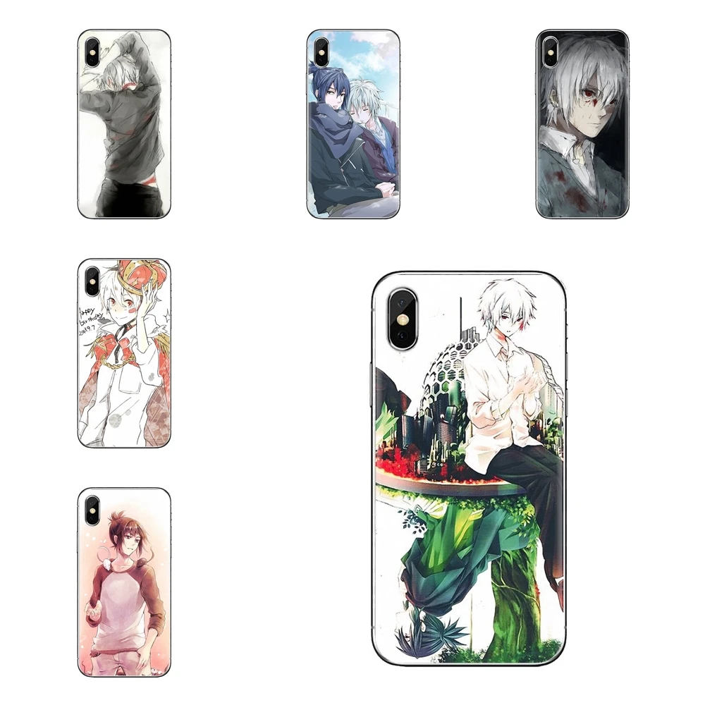 No.6 Nezumi x Shion NezuShi должен силиконовый чехол для samsung Galaxy S3 S4 S5 мини S6 S7 край S8 S9 S10 Plus Note