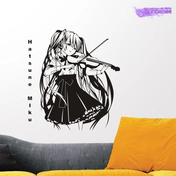 

Hatsune Miku Wall Decal Vinyl Wall Stickers Decal Decor Home Decorative Decoration Anime Hatsune Miku Car Sticker