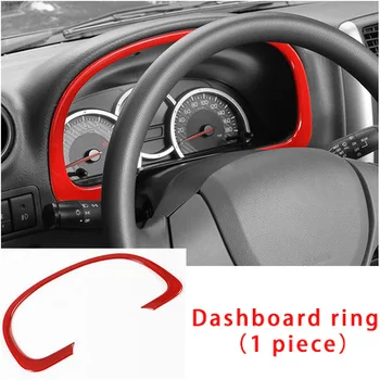 

For Suzuki JIMNY 2007-2017 red Dashboard ring molding trim