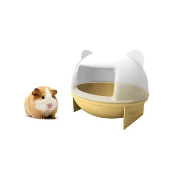 

1PC Hamster Bathroom Durable Small Open Shower Room Bath Basin Bathroom for Small Animals Hamster Rats
