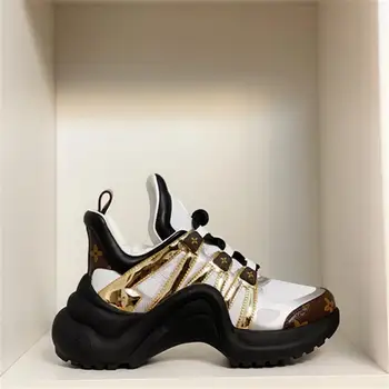 

sports shoes women Sneakers Women Black Running Shoes 2020 Height Increasing Sports Shoes Woman Shoes Wedge Shoes