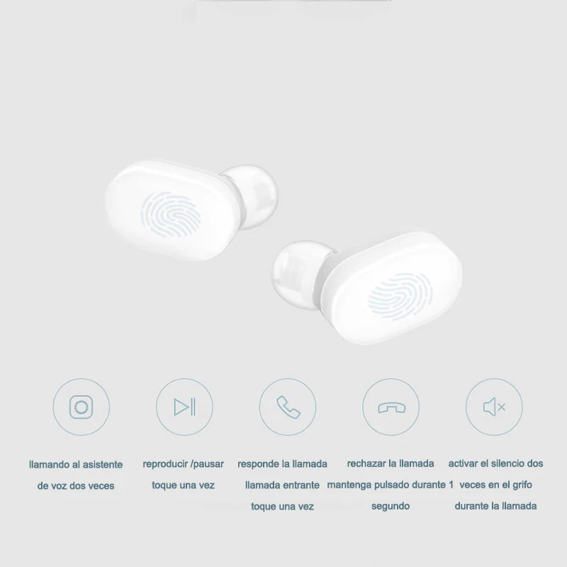 Оригинальный Xiaomi Mijia AirDots Bluetooth наушники стерео бас Молодежная версия BT 5 0